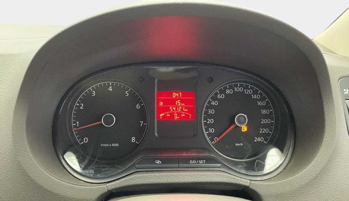 2012 Volkswagen Vento HIGHLINE 1.6 MPI, Petrol, Manual, 54,097 km, Odometer Image