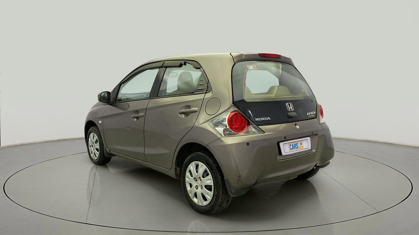 2013 Honda Brio S MT, Petrol, Manual, 65,627 km, Left Back Diagonal