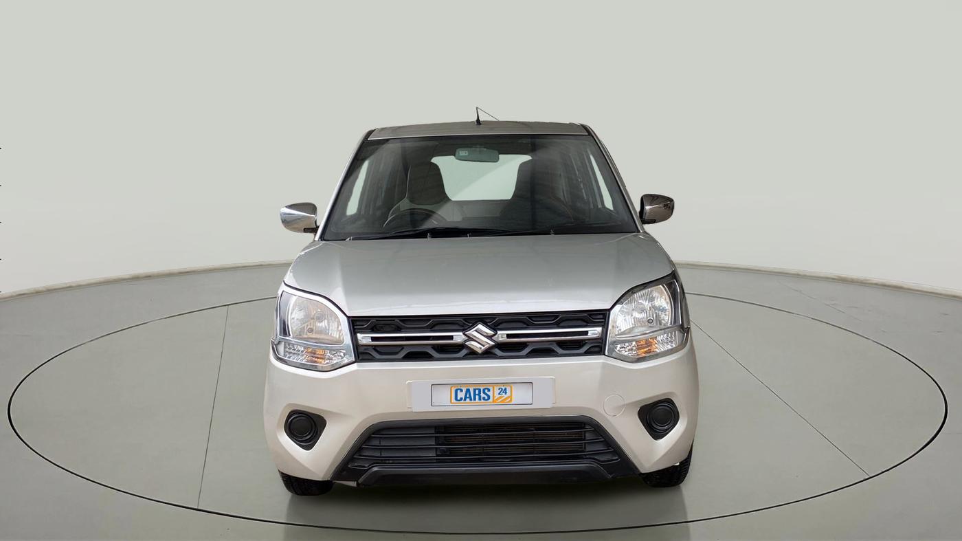2019 Maruti New Wagon-R VXI 1.2 AMT, Petrol, Automatic, 27,065 km, Front