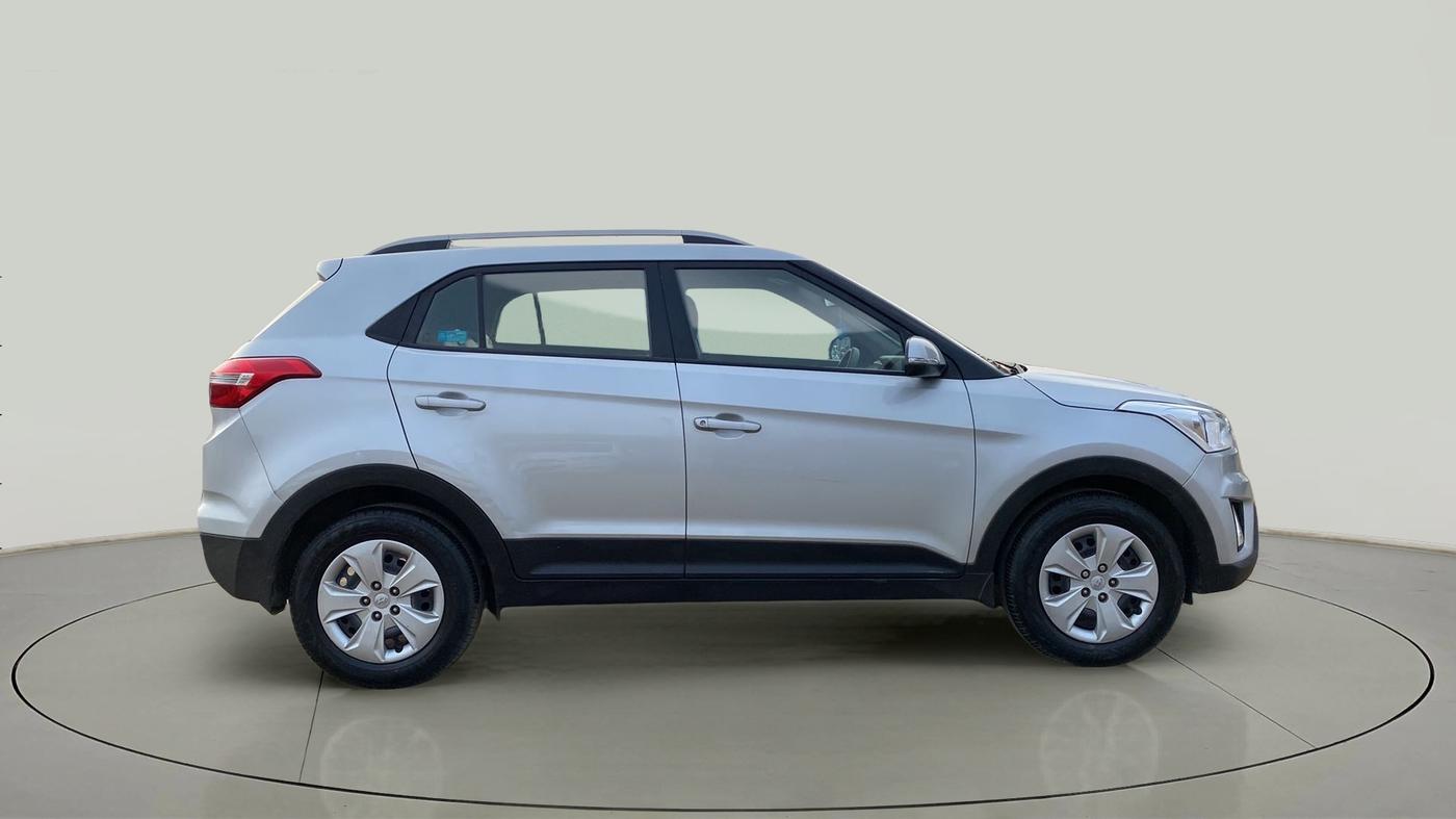 2018 Hyundai Creta E PLUS 1.6 PETROL, Petrol, Manual, 92,349 km, Right Side View