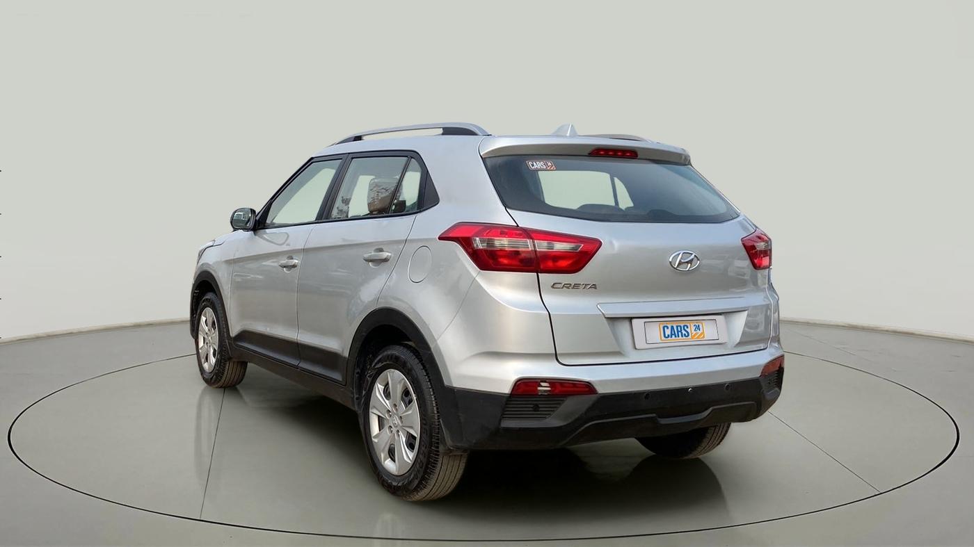 2018 Hyundai Creta E PLUS 1.6 PETROL, Petrol, Manual, 92,349 km, Left Back Diagonal