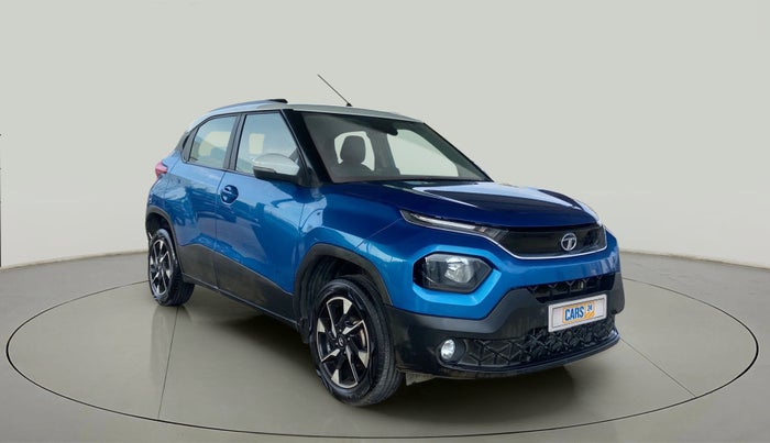 2021 Tata PUNCH CREATIVE AMT 1.2 RTN DUAL TONE, Petrol, Automatic, 46,757 km, Left Front Diagonal