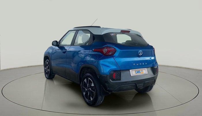 2021 Tata PUNCH CREATIVE AMT 1.2 RTN DUAL TONE, Petrol, Automatic, 46,757 km, Left Back Diagonal