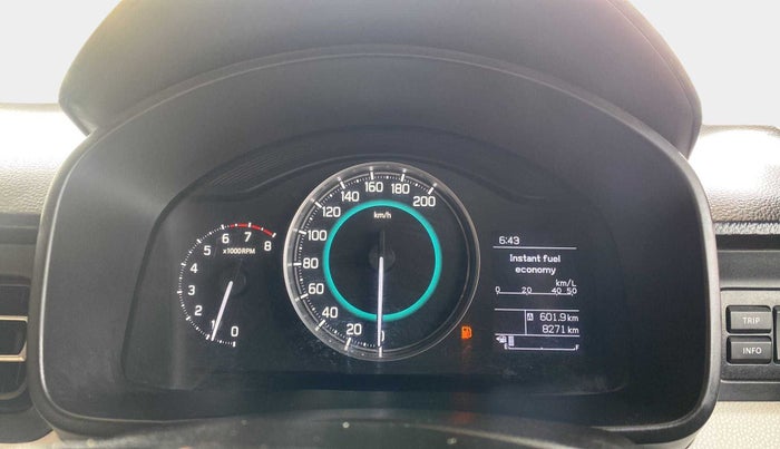 2022 Maruti IGNIS ZETA 1.2, Petrol, Manual, 8,270 km, Odometer Image