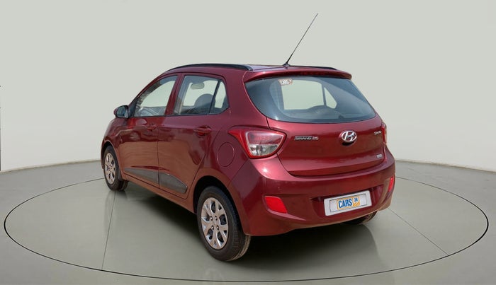 2015 Hyundai Grand i10 SPORTZ 1.2 KAPPA VTVT, Petrol, Manual, 74,627 km, Left Back Diagonal