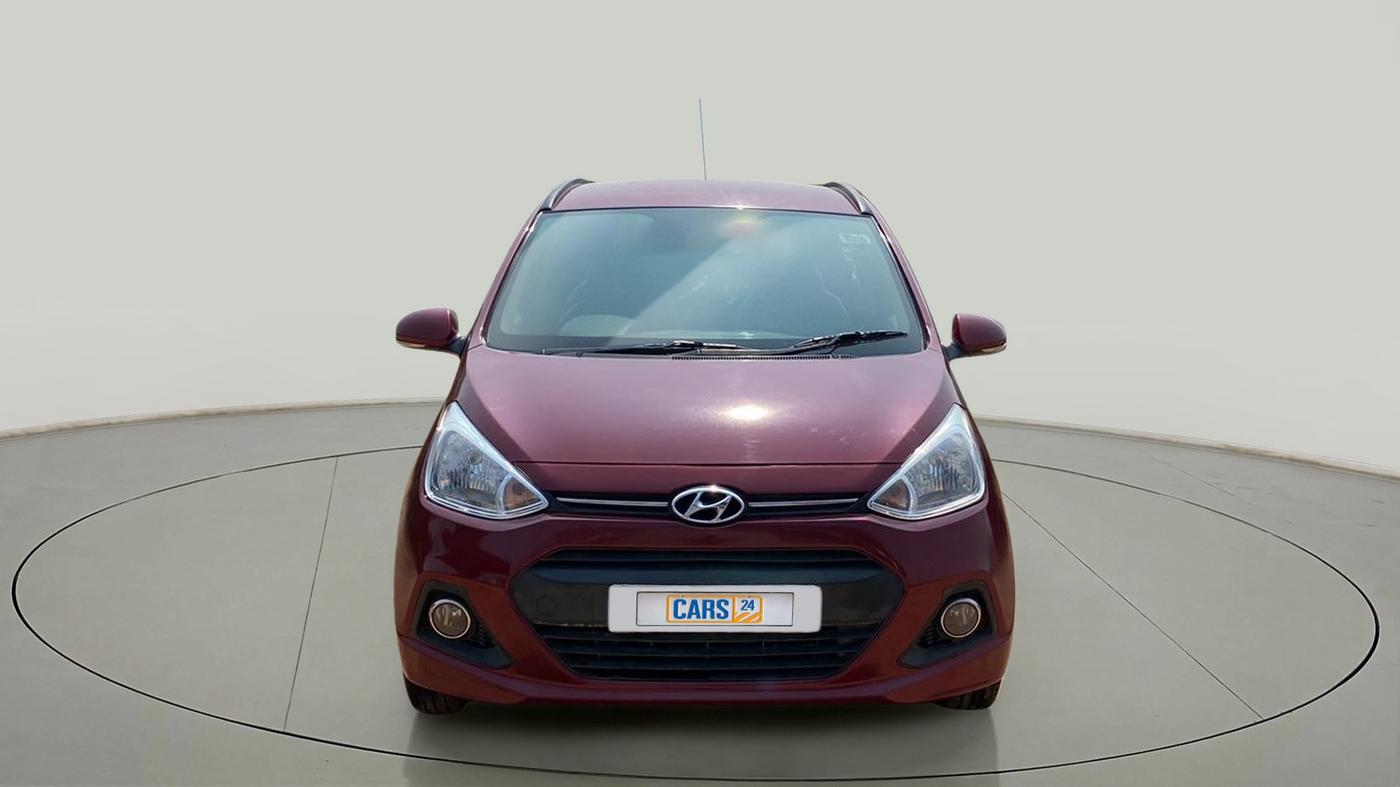2015 Hyundai Grand i10 SPORTZ 1.2 KAPPA VTVT, Petrol, Manual, 74,627 km, Front