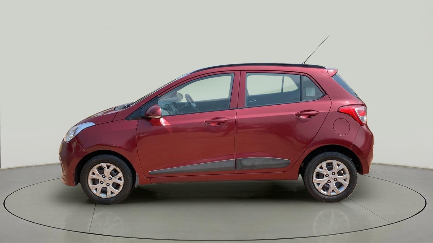 2015 Hyundai Grand i10 SPORTZ 1.2 KAPPA VTVT, Petrol, Manual, 74,627 km, Left Side