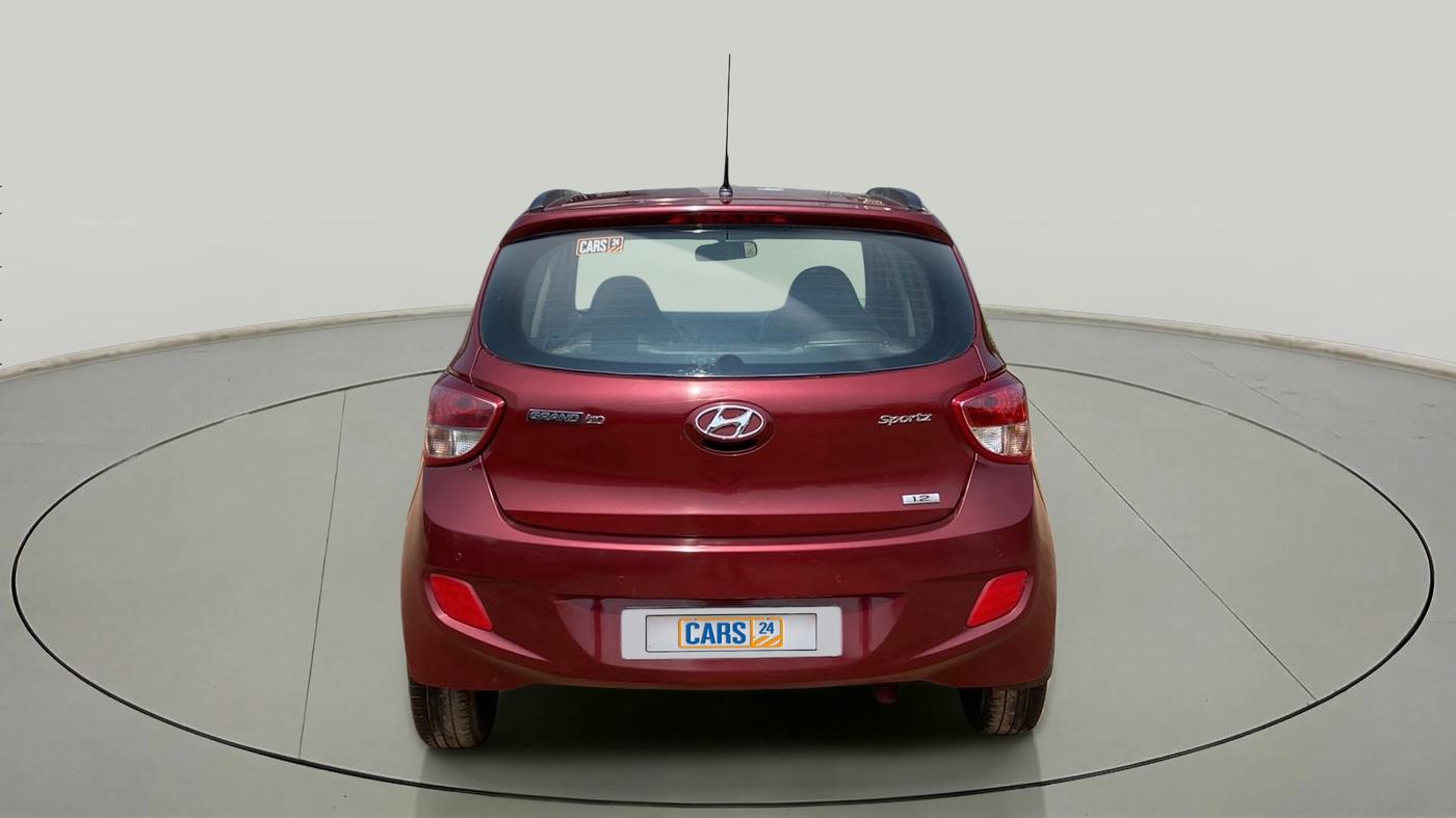 2015 Hyundai Grand i10 SPORTZ 1.2 KAPPA VTVT, Petrol, Manual, 74,627 km, Back/Rear