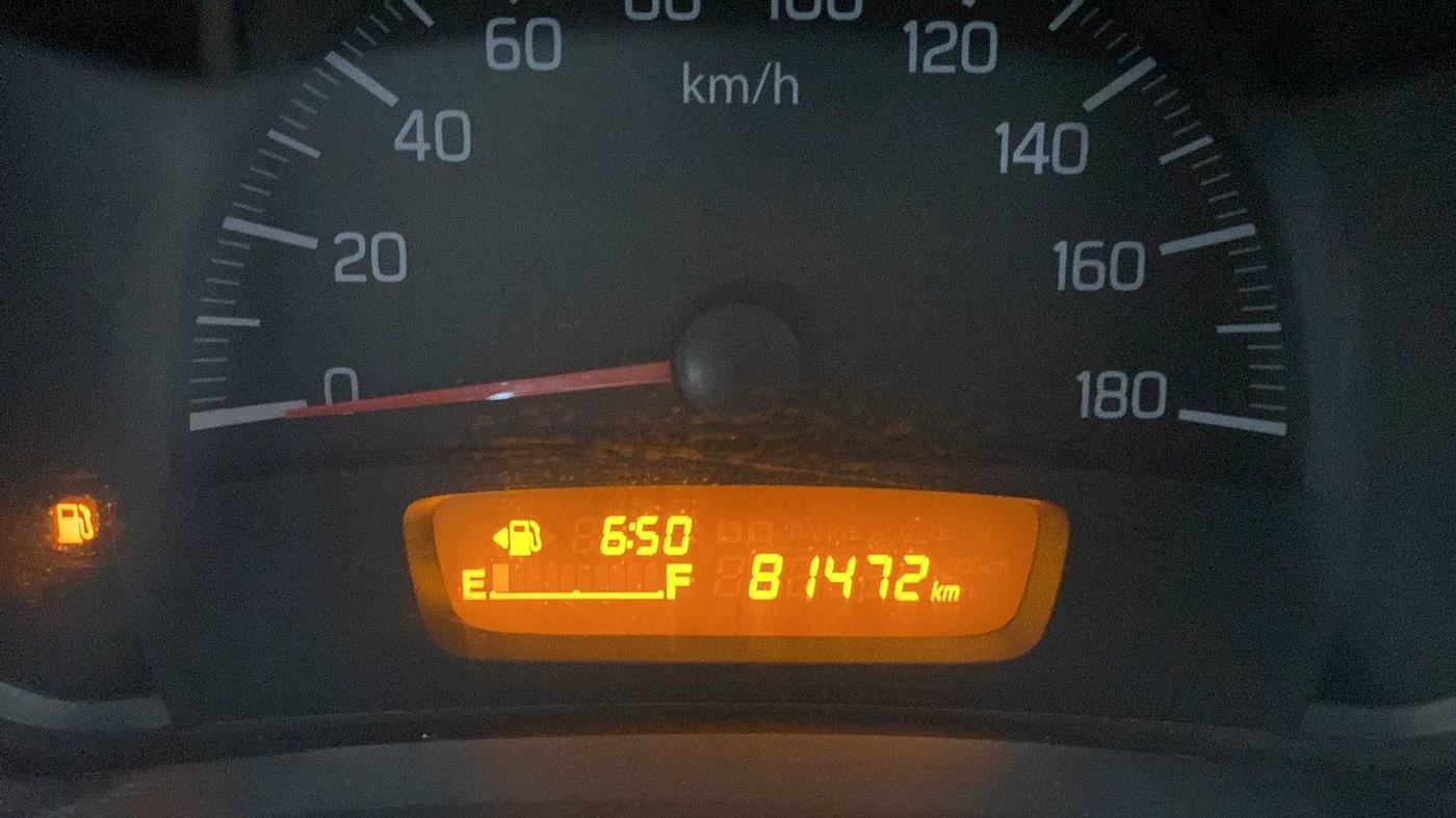 2017 Maruti Celerio VXI, Petrol, Manual, 81,457 km, Odometer Image