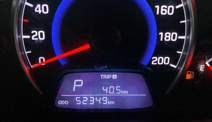 2016 Hyundai Grand i10 ASTA (O) AT 1.2 KAPPA VTVT, Petrol, Automatic, 52,430 km, Odometer Image
