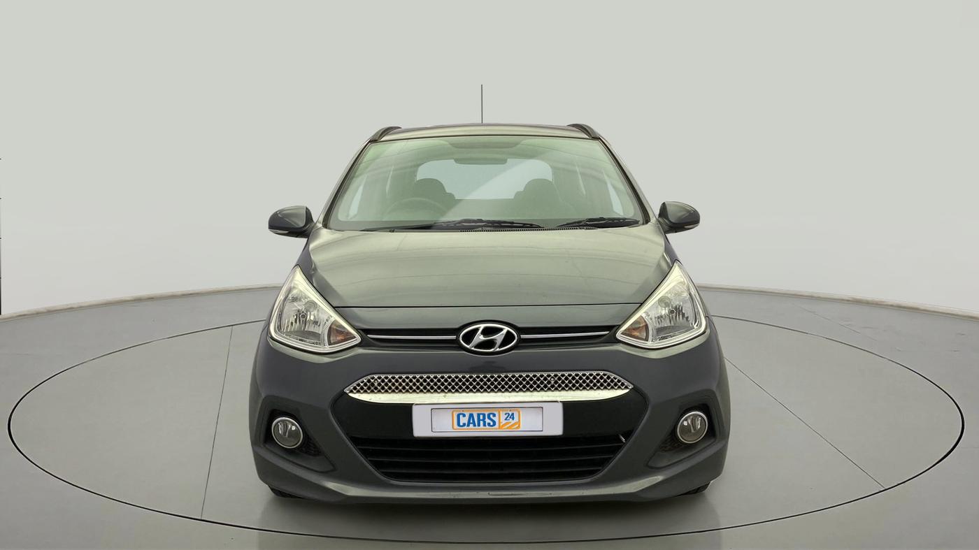 2016 Hyundai Grand i10 ASTA (O) AT 1.2 KAPPA VTVT, Petrol, Automatic, 52,430 km, Front