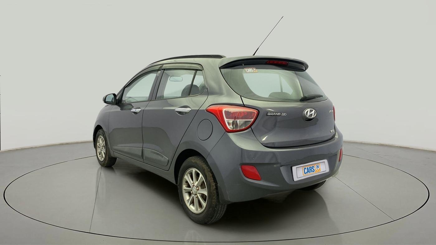 2016 Hyundai Grand i10 ASTA (O) AT 1.2 KAPPA VTVT, Petrol, Automatic, 52,430 km, Left Back Diagonal