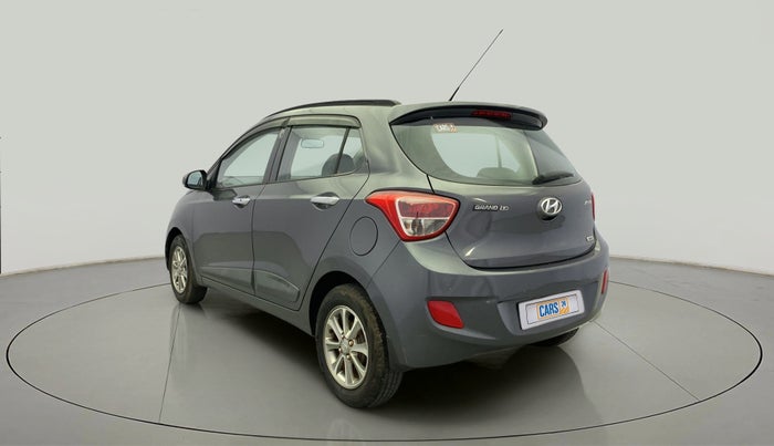 2016 Hyundai Grand i10 ASTA (O) AT 1.2 KAPPA VTVT, Petrol, Automatic, 52,430 km, Left Back Diagonal