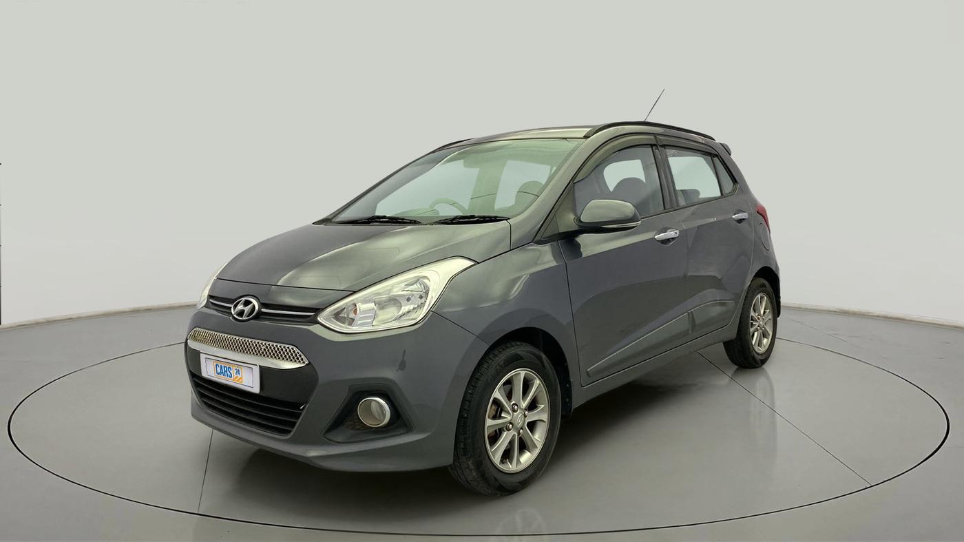 2016 Hyundai Grand i10 ASTA (O) AT 1.2 KAPPA VTVT, Petrol, Automatic, 52,430 km, Left Front Diagonal
