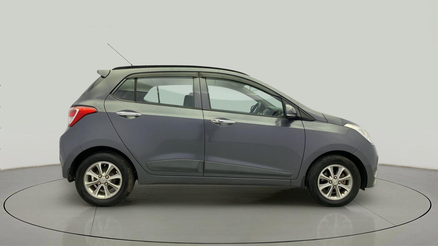 2016 Hyundai Grand i10 ASTA (O) AT 1.2 KAPPA VTVT, Petrol, Automatic, 52,430 km, Right Side View