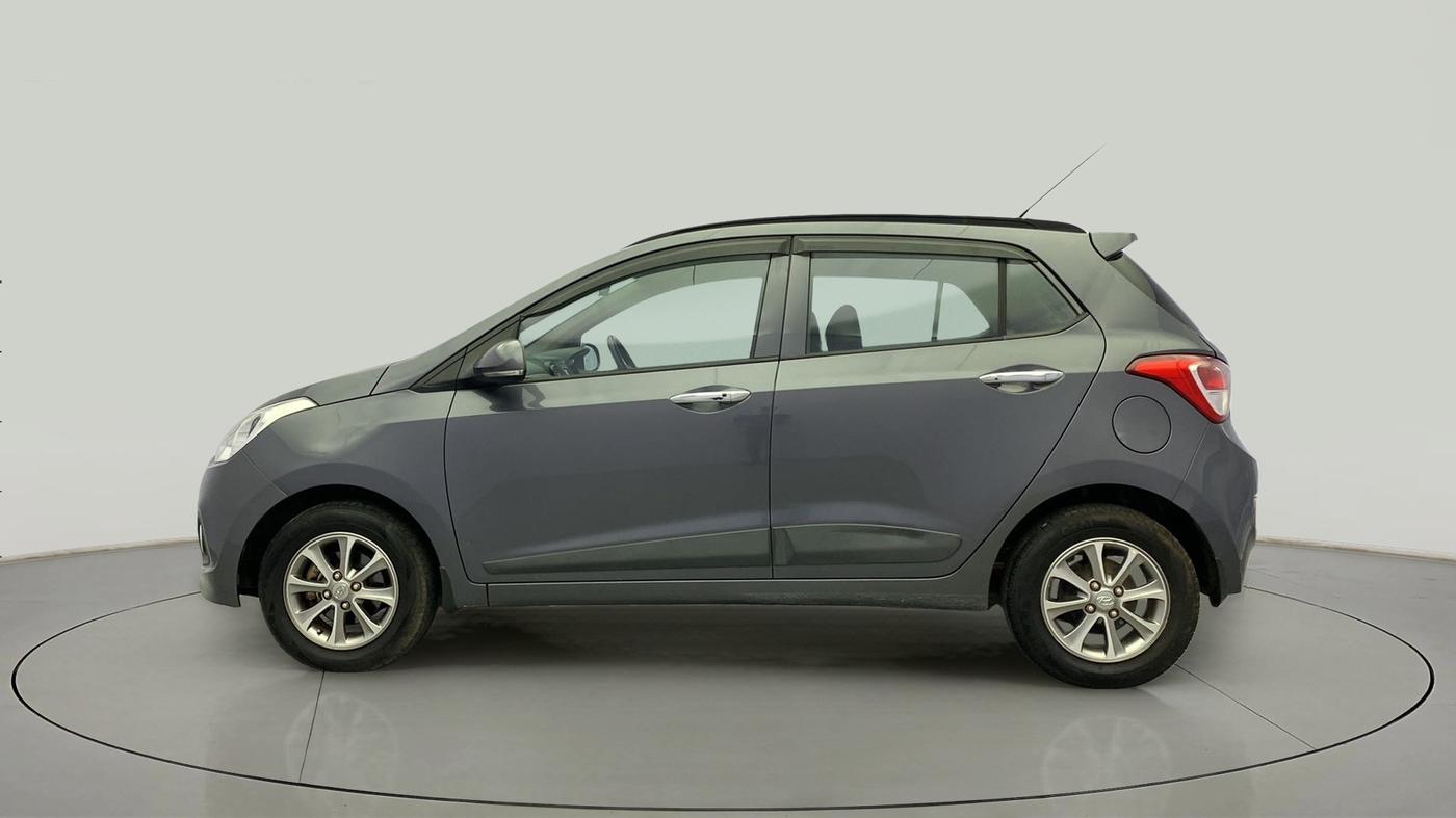 2016 Hyundai Grand i10 ASTA (O) AT 1.2 KAPPA VTVT, Petrol, Automatic, 52,430 km, Left Side