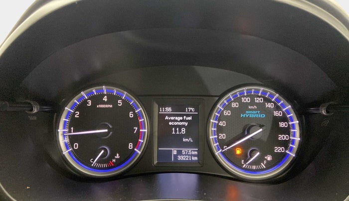 2021 Maruti S Cross ZETA 1.5, Petrol, Manual, 33,221 km, Odometer Image