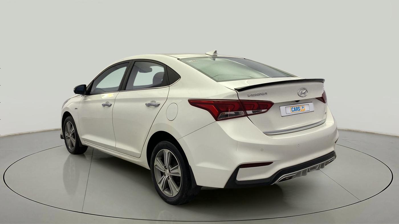 2018 Hyundai Verna 1.6 VTVT SX (O) AT, Petrol, Automatic, 43,293 km, Left Back Diagonal