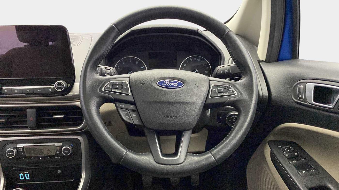 2021 Ford Ecosport TITANUIM + SE 1.5L PETROL, Petrol, Manual, 13,142 km, Steering Wheel Close Up