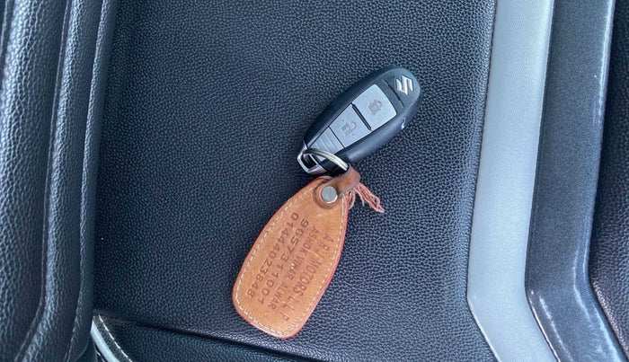 2021 Maruti Vitara Brezza VXI, Petrol, Manual, 34,127 km, Key Close Up