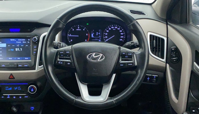 2019 Hyundai Creta SX 1.6 DIESEL, Diesel, Manual, 56,796 km, Steering Wheel Close Up