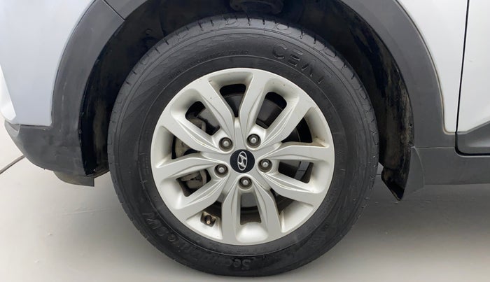 2019 Hyundai Creta SX 1.6 DIESEL, Diesel, Manual, 56,796 km, Left Front Wheel