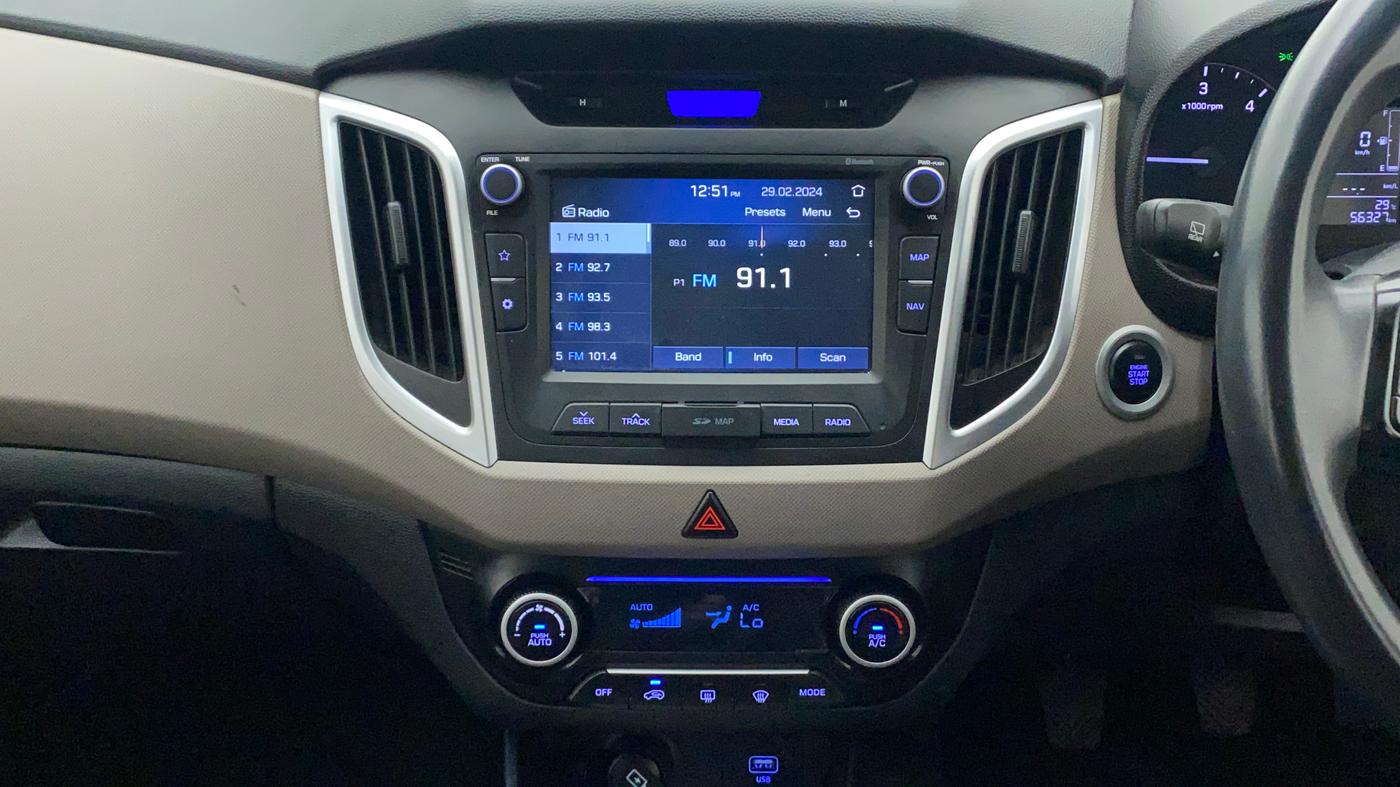 2019 Hyundai Creta SX 1.6 DIESEL, Diesel, Manual, 56,796 km, Air Conditioner