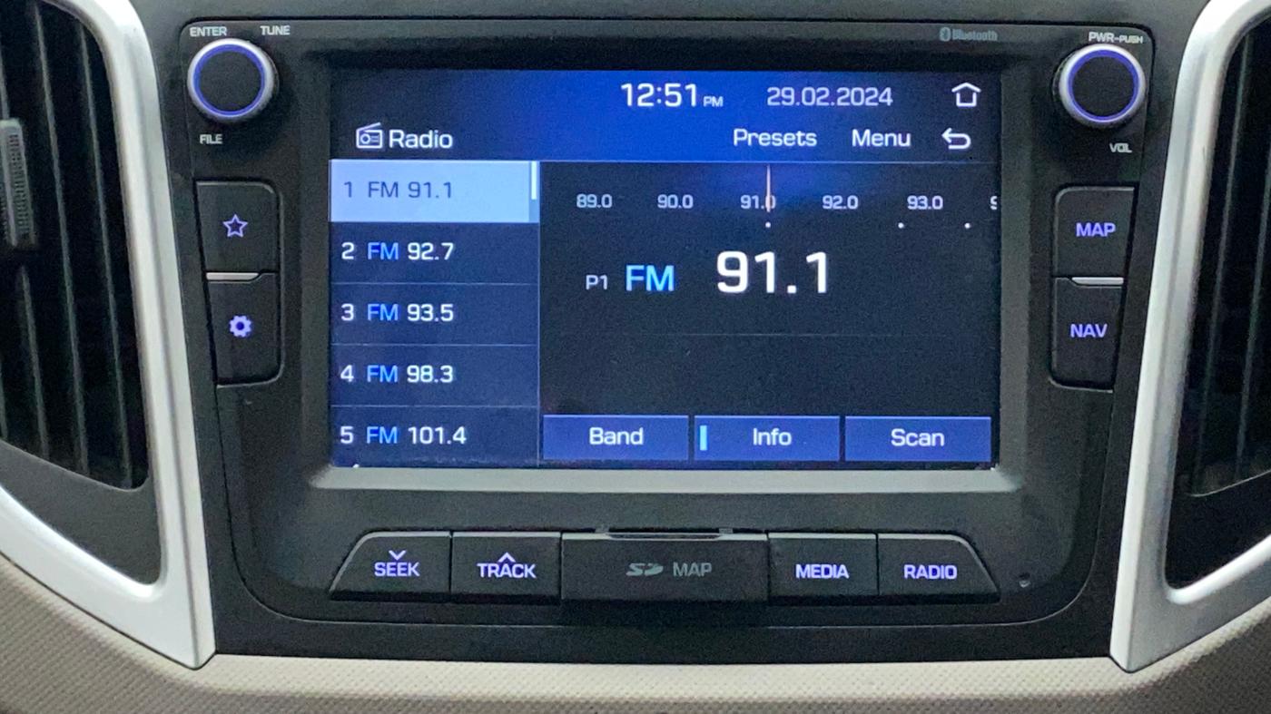 2019 Hyundai Creta SX 1.6 DIESEL, Diesel, Manual, 56,796 km, Infotainment System