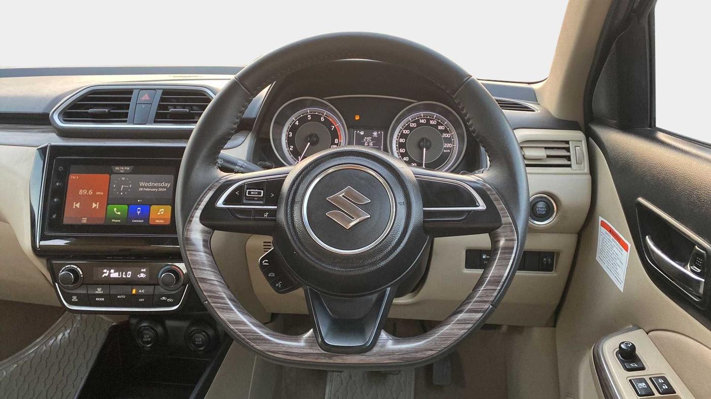 2022 Maruti Dzire ZXI CNG, CNG, Manual, 19,936 km, Steering Wheel Close Up