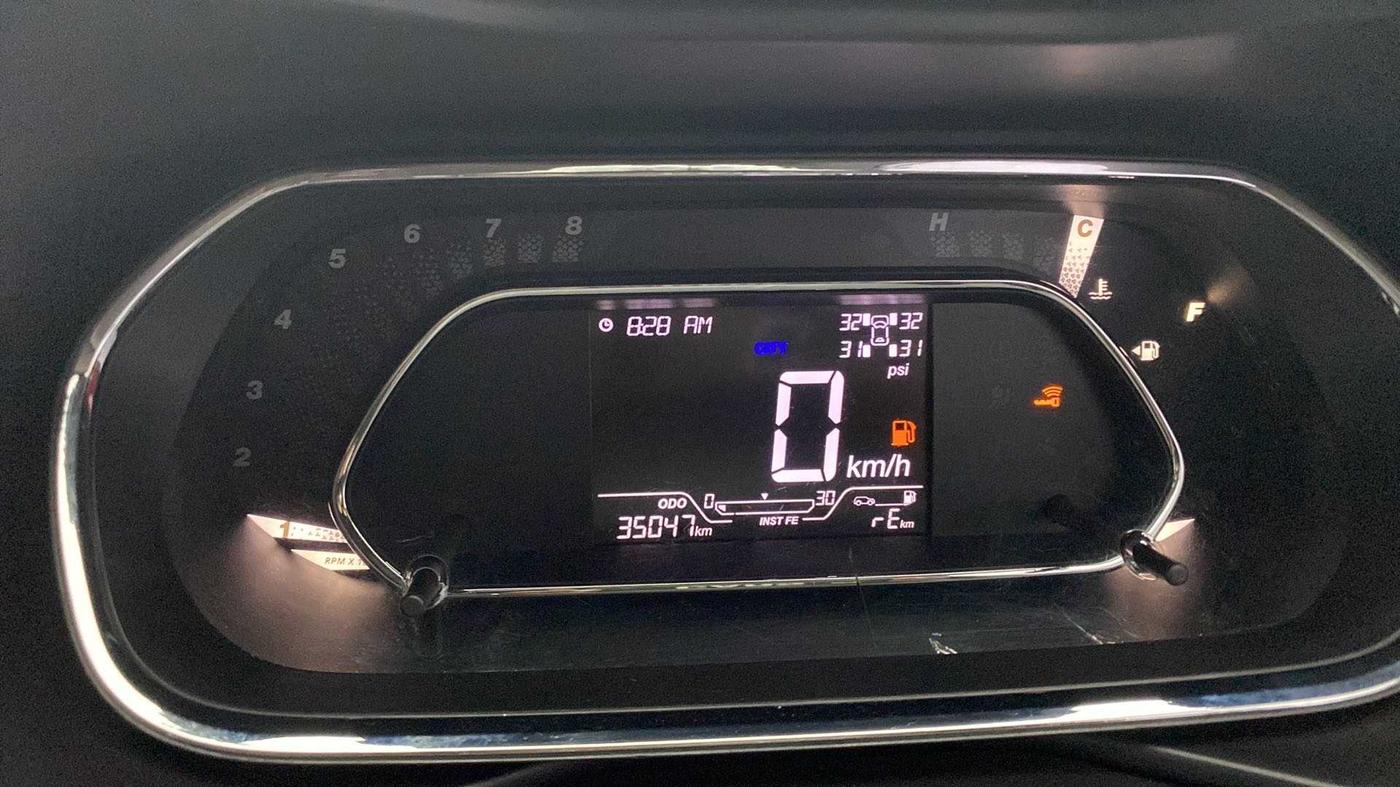 2021 Tata NEXON XZ PLUS PETROL SUNROOF, Petrol, Manual, 35,370 km, Odometer Image