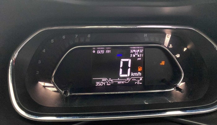 2021 Tata NEXON XZ PLUS PETROL SUNROOF, Petrol, Manual, 35,370 km, Odometer Image
