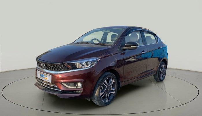 2020 Tata TIGOR XZ PLUS PETROL, Petrol, Manual, 6,859 km, Left Front Diagonal