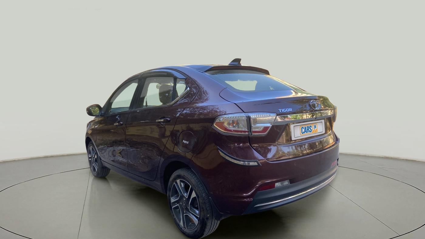 2020 Tata TIGOR XZ PLUS PETROL, Petrol, Manual, 6,859 km, Left Back Diagonal