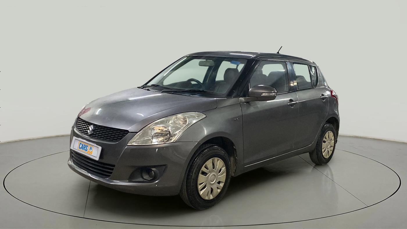 2013 Maruti Swift VXI, Petrol, Manual, 88,726 km, Left Front Diagonal