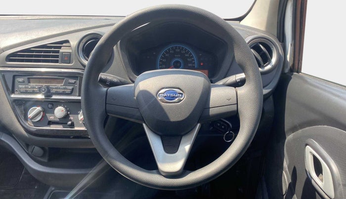 2018 Datsun Redi Go T(O) 1.0 AMT, Petrol, Automatic, 8,532 km, Steering Wheel Close Up