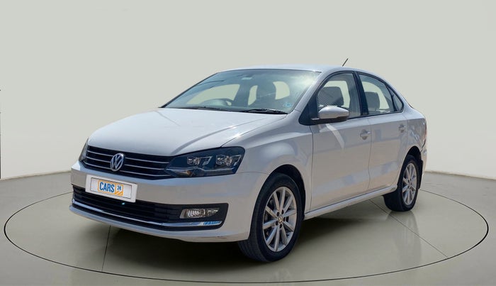 2017 Volkswagen Vento HIGHLINE PLUS 1.5 AT 16 ALLOY, Diesel, Automatic, 96,611 km, Left Front Diagonal