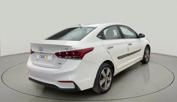 2018 Hyundai Verna 1.6 VTVT SX O, Petrol, Manual, 64,484 km, Right Back Diagonal