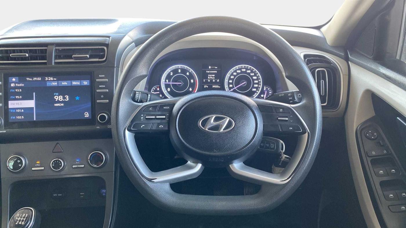 2021 Hyundai Creta EX 1.5 DIESEL, Diesel, Manual, 39,211 km, Steering Wheel Close Up