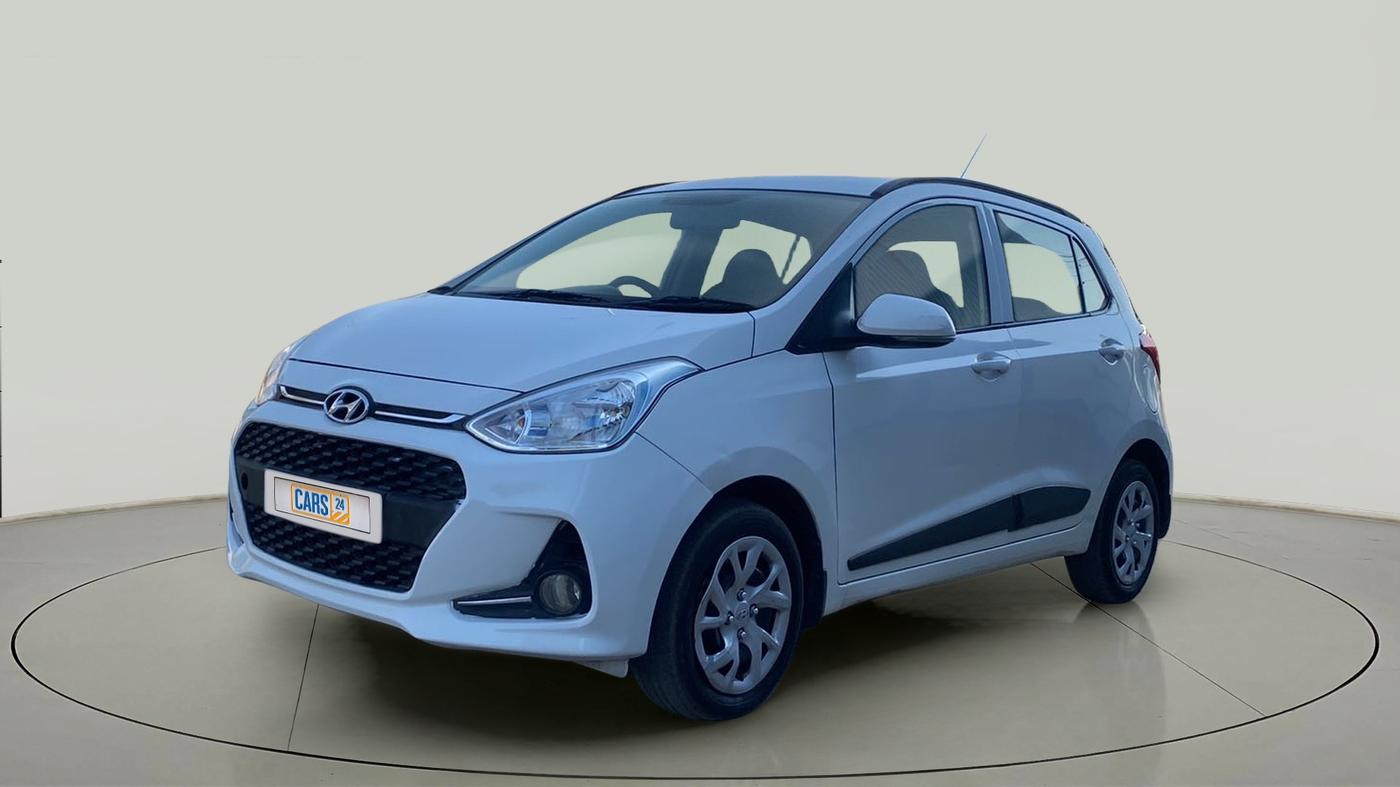 2018 Hyundai Grand i10 SPORTZ 1.2 KAPPA VTVT, Petrol, Manual, 40,832 km, Left Front Diagonal