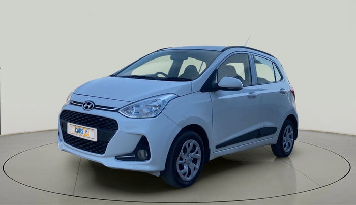 2018 Hyundai Grand i10 SPORTZ 1.2 KAPPA VTVT, Petrol, Manual, 40,832 km, Left Front Diagonal