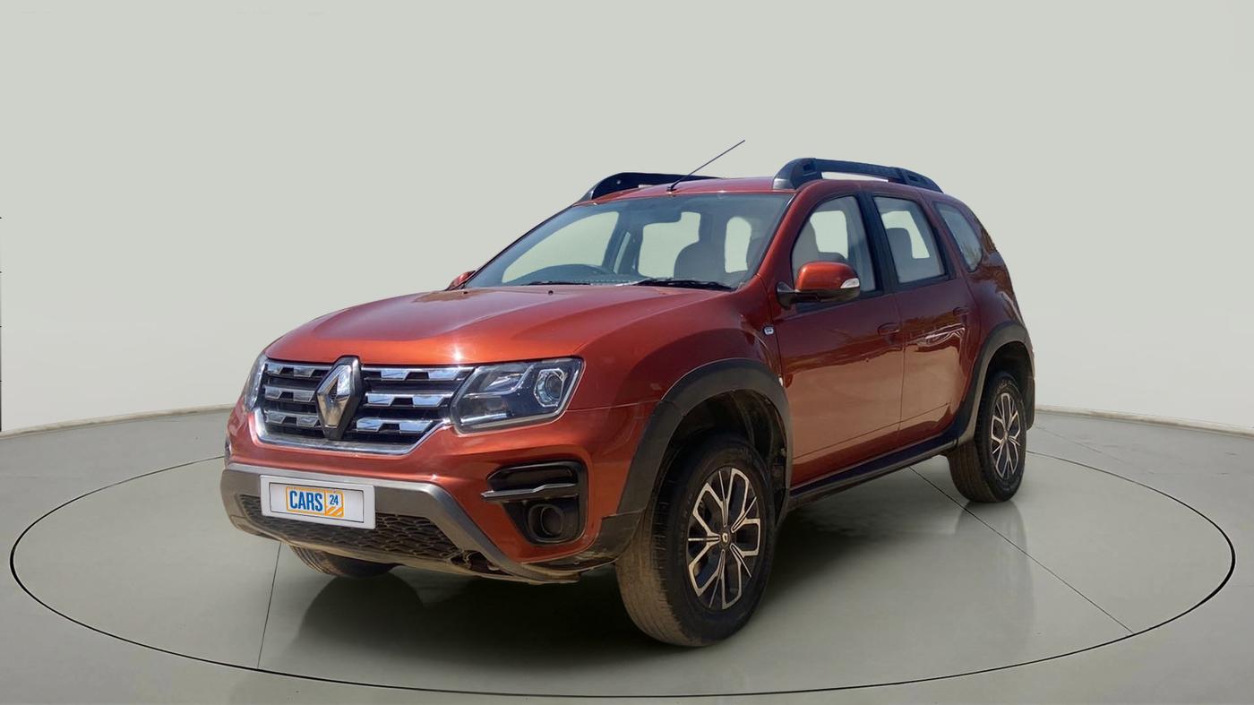 2019 Renault Duster RXS OPT CVT, Petrol, Automatic, 23,298 km, Left Front Diagonal