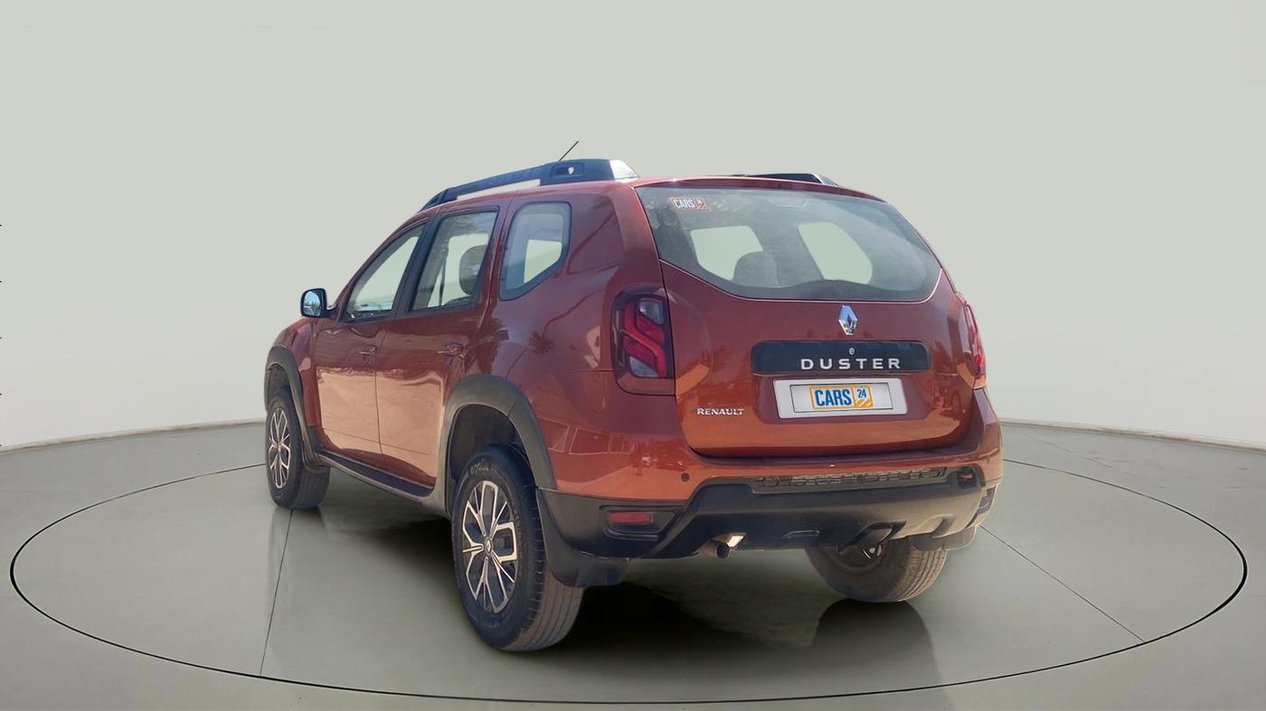 2019 Renault Duster RXS OPT CVT, Petrol, Automatic, 23,298 km, Left Back Diagonal