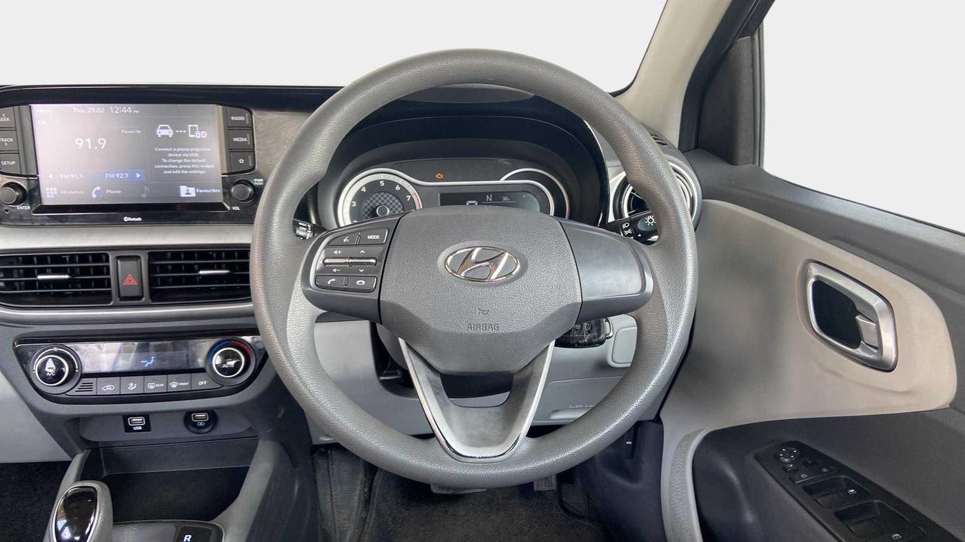 2019 Hyundai GRAND I10 NIOS SPORTZ AMT 1.2 KAPPA VTVT, Petrol, Automatic, 44,662 km, Steering Wheel Close Up
