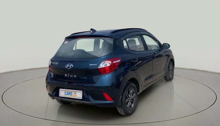 2019 Hyundai GRAND I10 NIOS SPORTZ AMT 1.2 KAPPA VTVT, Petrol, Automatic, 44,662 km, Right Back Diagonal