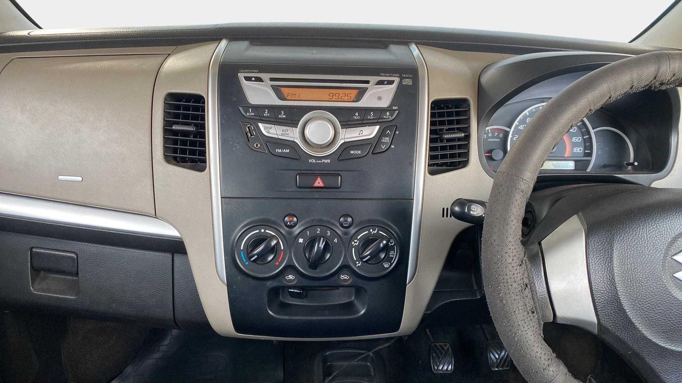 2015 Maruti Wagon R 1.0 VXI, CNG, Manual, 48,903 km, Air Conditioner