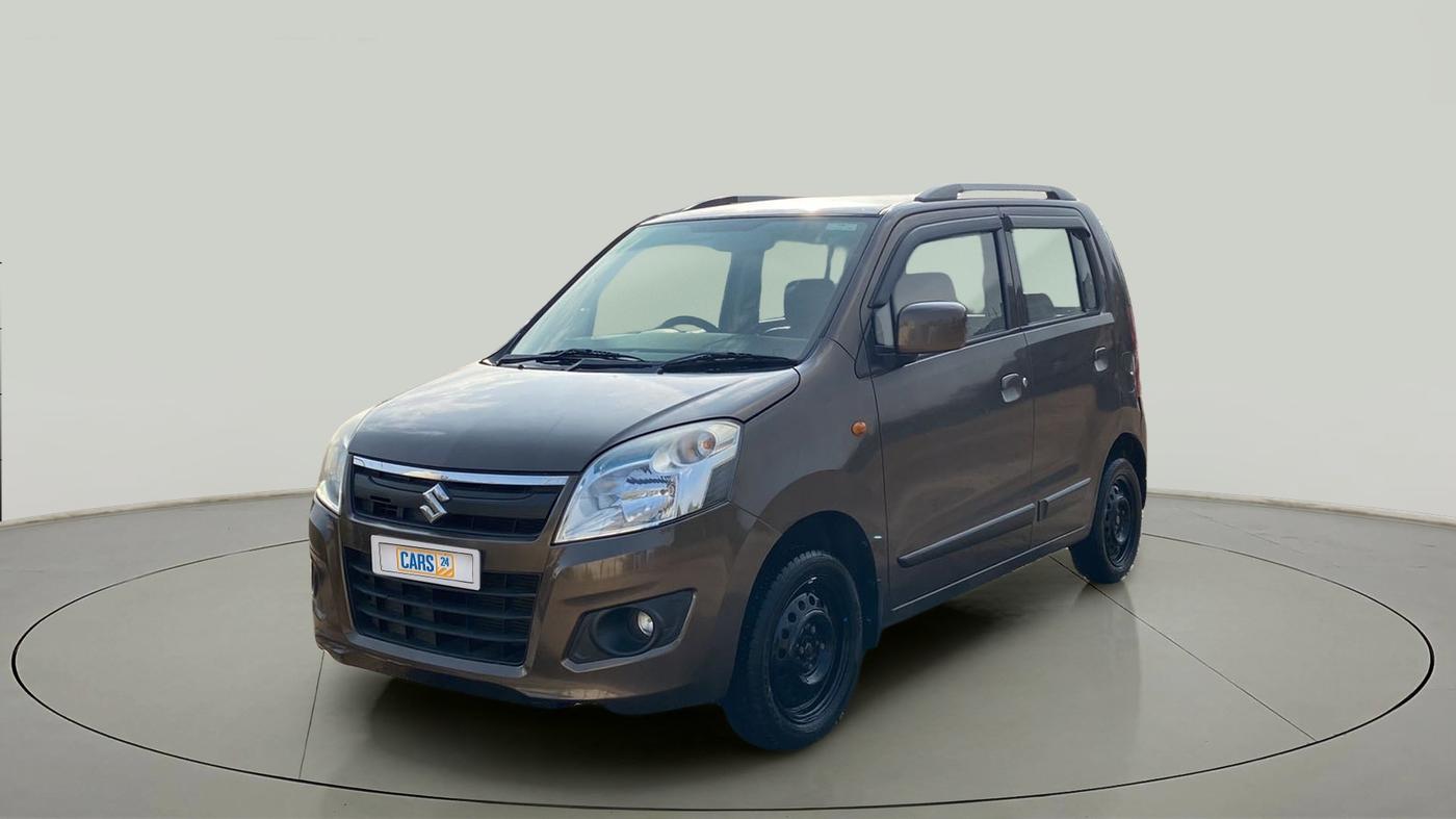 2015 Maruti Wagon R 1.0 VXI, CNG, Manual, 48,903 km, Left Front Diagonal