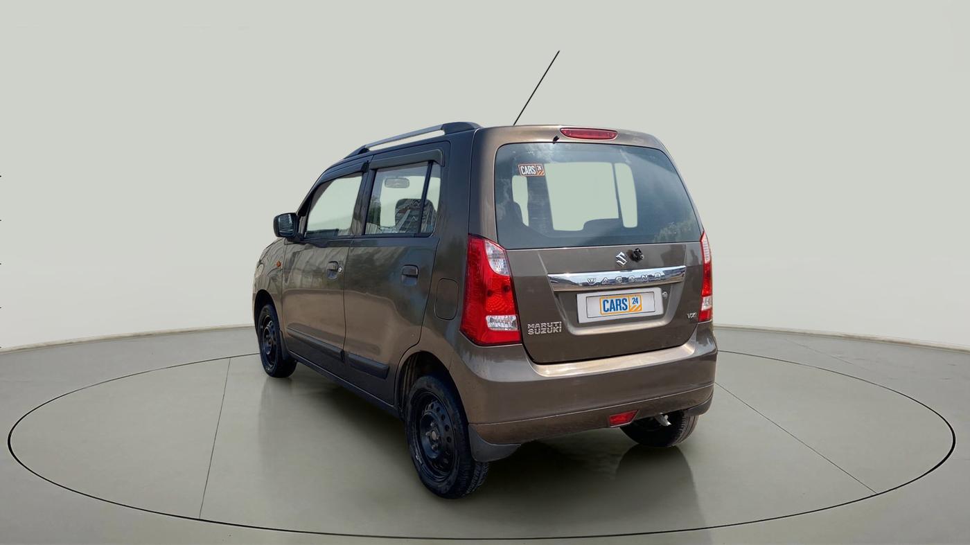 2015 Maruti Wagon R 1.0 VXI, CNG, Manual, 48,903 km, Left Back Diagonal