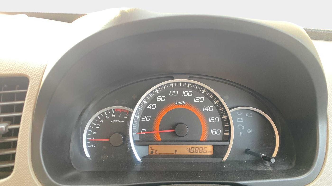 2015 Maruti Wagon R 1.0 VXI, CNG, Manual, 48,903 km, Odometer Image