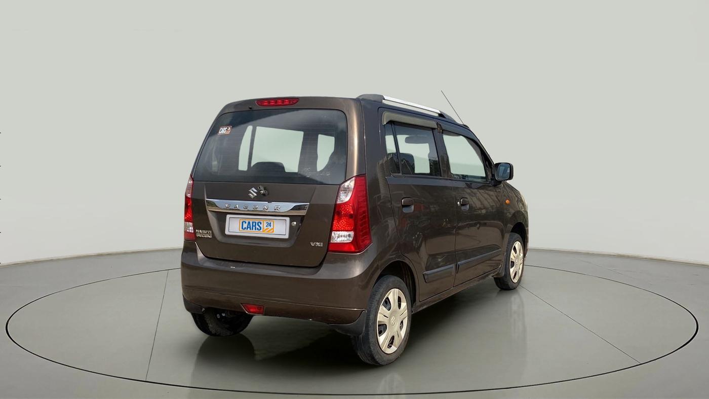 2015 Maruti Wagon R 1.0 VXI, CNG, Manual, 48,903 km, Right Back Diagonal