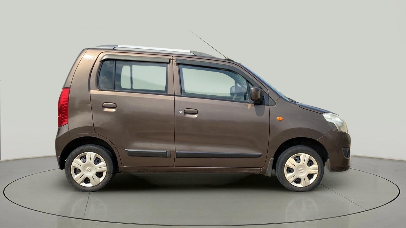 2015 Maruti Wagon R 1.0 VXI, CNG, Manual, 48,903 km, Right Side View